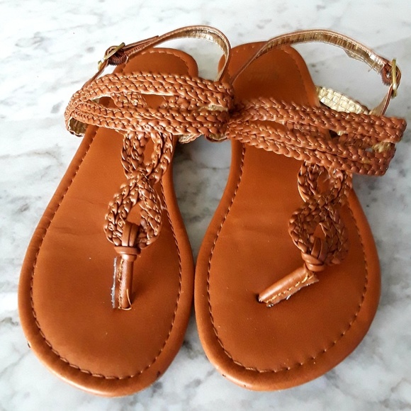 Faded Glory Other - Faded Glory Camel Sandals
